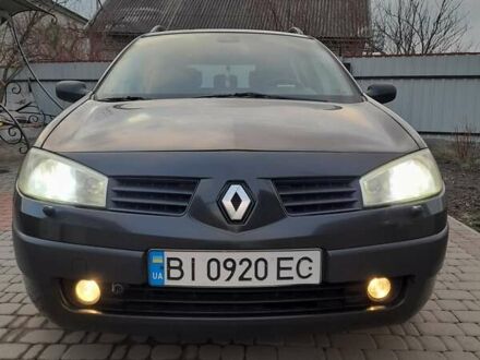 Черный Рено Меган, объемом двигателя 1.6 л и пробегом 298 тыс. км за 4700 $, фото 1 на Automoto.ua