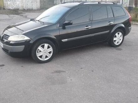 Черный Рено Меган, объемом двигателя 1.6 л и пробегом 250 тыс. км за 3600 $, фото 1 на Automoto.ua