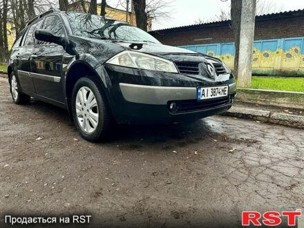 Черный Рено Меган, объемом двигателя 1.6 л и пробегом 75 тыс. км за 2680 $, фото 1 на Automoto.ua