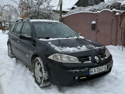 Черный Рено Меган, объемом двигателя 1.9 л и пробегом 400 тыс. км за 4000 $, фото 1 на Automoto.ua