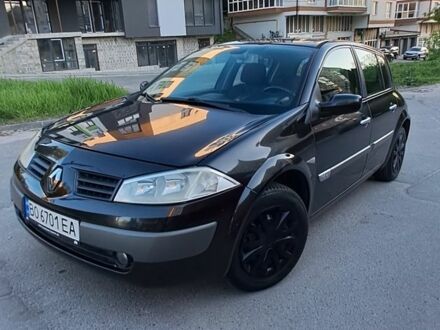 Рено Меган 2004 в Тернополе на Automoto.ua Черный Рено Меган, объемом двигателя 1.6 л и пробегом 187 тыс. км за 4200 $, фото 1 на Automoto.ua
