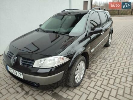 Черный Рено Меган, объемом двигателя 1.6 л и пробегом 206 тыс. км за 6300 $, фото 1 на Automoto.ua