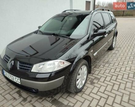 Черный Рено Меган, объемом двигателя 1.6 л и пробегом 206 тыс. км за 6300 $, фото 1 на Automoto.ua