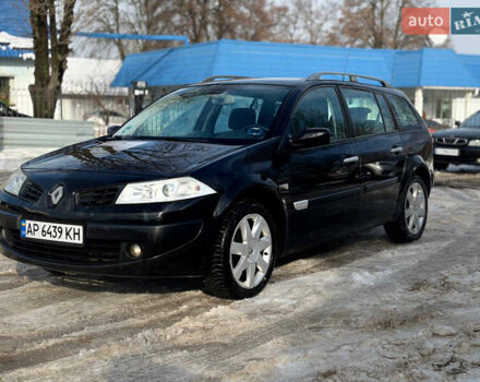 Черный Рено Меган, объемом двигателя 2 л и пробегом 158 тыс. км за 6500 $, фото 1 на Automoto.ua
