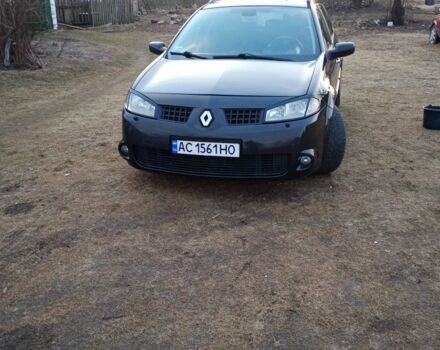 Черный Рено Меган, объемом двигателя 1.6 л и пробегом 273 тыс. км за 3797 $, фото 1 на Automoto.ua
