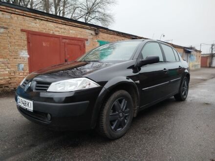 Черный Рено Меган, объемом двигателя 1.6 л и пробегом 280 тыс. км за 3900 $, фото 1 на Automoto.ua