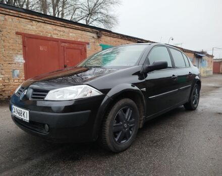 Черный Рено Меган, объемом двигателя 1.6 л и пробегом 280 тыс. км за 3900 $, фото 1 на Automoto.ua