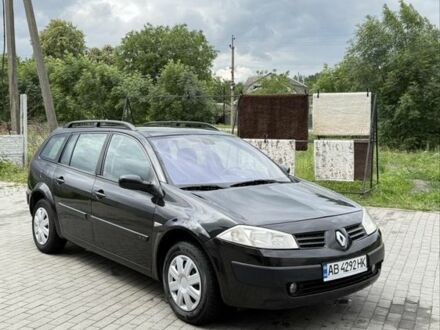 Черный Рено Меган, объемом двигателя 1.6 л и пробегом 216 тыс. км за 5300 $, фото 1 на Automoto.ua