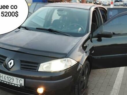 Чорний Рено Меган, об'ємом двигуна 1.6 л та пробігом 200 тис. км за 4999 $, фото 1 на Automoto.ua