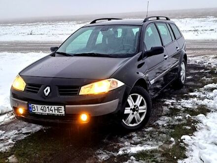 Чорний Рено Меган, об'ємом двигуна 1.6 л та пробігом 200 тис. км за 4600 $, фото 1 на Automoto.ua