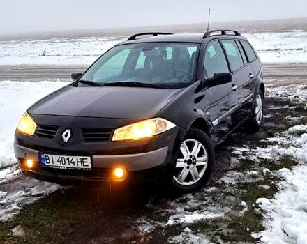 Чорний Рено Меган, об'ємом двигуна 1.6 л та пробігом 200 тис. км за 4600 $, фото 1 на Automoto.ua