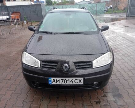 Черный Рено Меган, объемом двигателя 1.6 л и пробегом 254 тыс. км за 3700 $, фото 1 на Automoto.ua