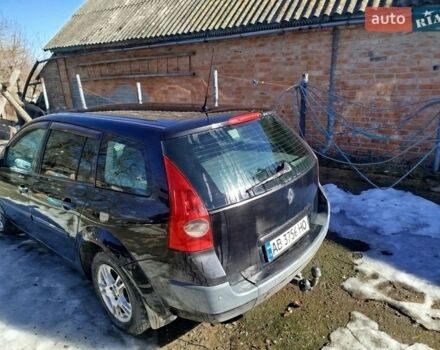 Черный Рено Меган, объемом двигателя 1.6 л и пробегом 267 тыс. км за 3700 $, фото 1 на Automoto.ua