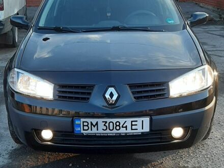 Черный Рено Меган, объемом двигателя 1.6 л и пробегом 206 тыс. км за 5700 $, фото 1 на Automoto.ua