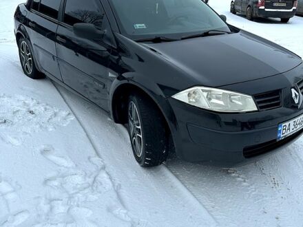 Чорний Рено Меган, об'ємом двигуна 1.6 л та пробігом 195 тис. км за 4250 $, фото 1 на Automoto.ua