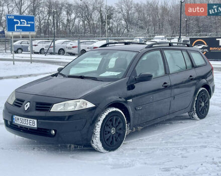 Черный Рено Меган, объемом двигателя 1.4 л и пробегом 140 тыс. км за 4950 $, фото 1 на Automoto.ua