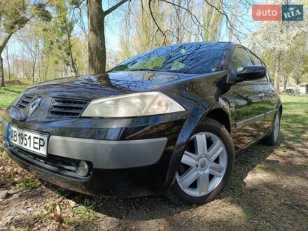 Рено Меган 2005 у Вінниці на Automoto.ua Чорний Рено Меган, об'ємом двигуна 1.46 л та пробігом 210 тис. км за 3399 $, фото 1 на Automoto.ua