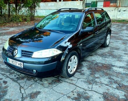 Черный Рено Меган, объемом двигателя 1.4 л и пробегом 216 тыс. км за 5000 $, фото 1 на Automoto.ua