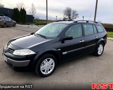 Черный Рено Меган, объемом двигателя 1.6 л и пробегом 189 тыс. км за 5400 $, фото 1 на Automoto.ua