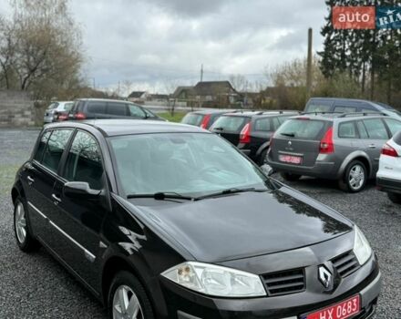 Черный Рено Меган, объемом двигателя 1.6 л и пробегом 172 тыс. км за 4999 $, фото 1 на Automoto.ua