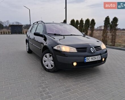 Черный Рено Меган, объемом двигателя 1.46 л и пробегом 266 тыс. км за 4800 $, фото 1 на Automoto.ua