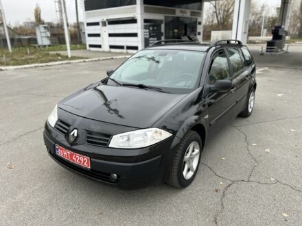 Черный Рено Меган, объемом двигателя 1.6 л и пробегом 204 тыс. км за 5199 $, фото 1 на Automoto.ua