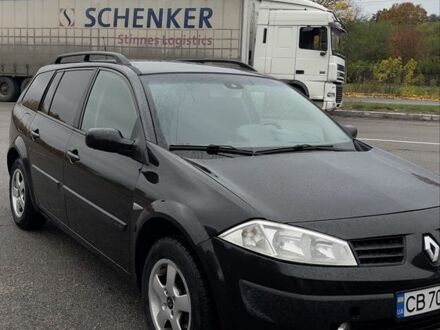 Рено Меган 2005 в Городне на Automoto.ua Черный Рено Меган, объемом двигателя 1.4 л и пробегом 206 тыс. км за 4200 $, фото 1 на Automoto.ua
