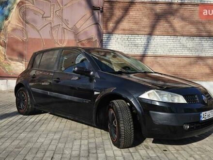 Рено Меган 2005 у Дніпро (Дніпропетровську) на Automoto.ua Чорний Рено Меган, об'ємом двигуна 1.6 л та пробігом 210 тис. км за 3300 $, фото 1 на Automoto.ua