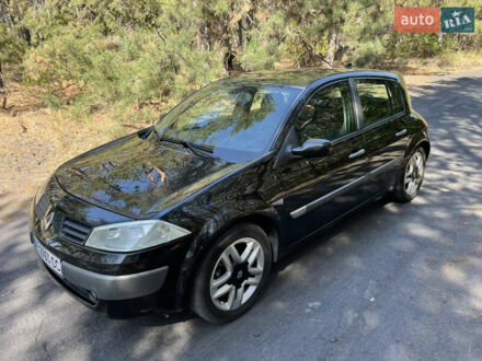 Рено Меган 2005 в Запорожье на Automoto.ua Черный Рено Меган, объемом двигателя 1.6 л и пробегом 195 тыс. км за 4300 $, фото 1 на Automoto.ua