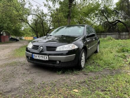 Рено Меган 2005 в Кропивницком (Кировограде) на Automoto.ua Черный Рено Меган, объемом двигателя 1.6 л и пробегом 229 тыс. км за 4062 $, фото 1 на Automoto.ua