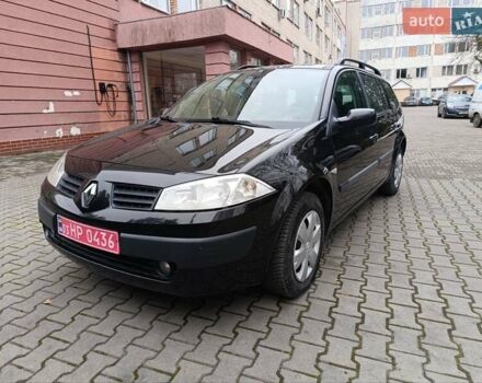 Черный Рено Меган, объемом двигателя 1.6 л и пробегом 223 тыс. км за 4399 $, фото 1 на Automoto.ua
