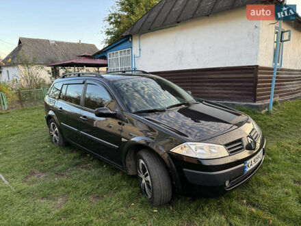 Черный Рено Меган, объемом двигателя 1.6 л и пробегом 276 тыс. км за 4700 $, фото 1 на Automoto.ua