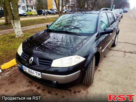 Рено Меган 2005 в Долинской на Automoto.ua Черный Рено Меган, объемом двигателя 1.6 л и пробегом 217 тыс. км за 5300 $, фото 1 на Automoto.ua