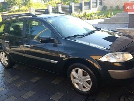 Черный Рено Меган, объемом двигателя 1.6 л и пробегом 250 тыс. км за 4300 $, фото 1 на Automoto.ua