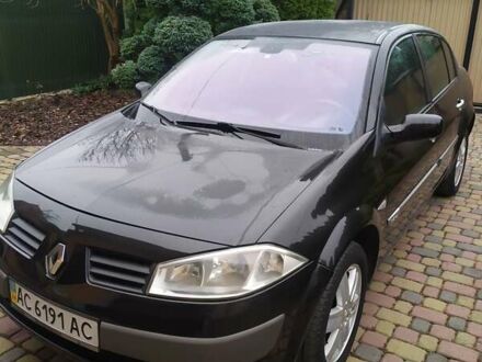Черный Рено Меган, объемом двигателя 1.6 л и пробегом 246 тыс. км за 5000 $, фото 1 на Automoto.ua
