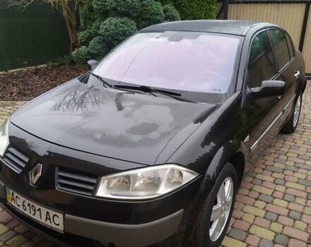 Черный Рено Меган, объемом двигателя 1.6 л и пробегом 246 тыс. км за 5000 $, фото 1 на Automoto.ua