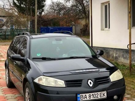 Рено Меган 2005 в Новоукраинке на Automoto.ua Черный Рено Меган, объемом двигателя 1.4 л и пробегом 300 тыс. км за 3999 $, фото 1 на Automoto.ua