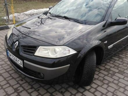 Рено Меган 2005 в Сумах на Automoto.ua Черный Рено Меган, объемом двигателя 1.6 л и пробегом 176 тыс. км за 5300 $, фото 1 на Automoto.ua