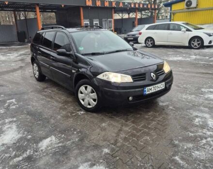 Черный Рено Меган, объемом двигателя 1.6 л и пробегом 258 тыс. км за 4600 $, фото 1 на Automoto.ua
