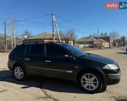 Черный Рено Меган, объемом двигателя 1.5 л и пробегом 260 тыс. км за 4500 $, фото 1 на Automoto.ua