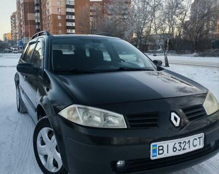 Чорний Рено Меган, об'ємом двигуна 1.6 л та пробігом 315 тис. км за 5500 $, фото 1 на Automoto.ua
