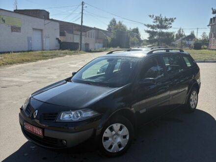Рено Меган 2006 у Лубнах на Automoto.ua Чорний Рено Меган, об'ємом двигуна 1.6 л та пробігом 222 тис. км за 5300 $, фото 1 на Automoto.ua