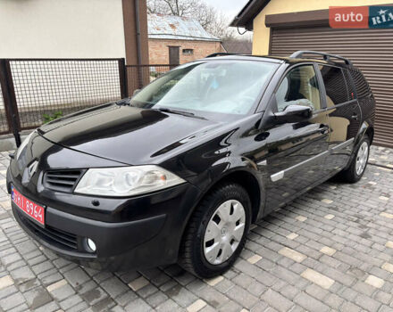Черный Рено Меган, объемом двигателя 1.6 л и пробегом 229 тыс. км за 5100 $, фото 1 на Automoto.ua