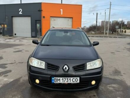 Черный Рено Меган, объемом двигателя 1.6 л и пробегом 258 тыс. км за 4599 $, фото 1 на Automoto.ua