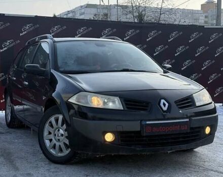 Черный Рено Меган, объемом двигателя 1.6 л и пробегом 258 тыс. км за 4500 $, фото 1 на Automoto.ua