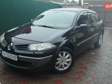 Черный Рено Меган, объемом двигателя 1.6 л и пробегом 211 тыс. км за 6000 $, фото 1 на Automoto.ua