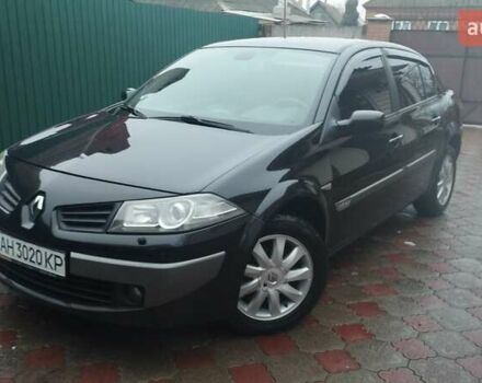 Черный Рено Меган, объемом двигателя 1.6 л и пробегом 211 тыс. км за 5900 $, фото 1 на Automoto.ua