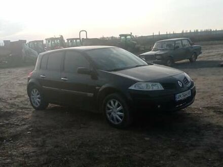 Черный Рено Меган, объемом двигателя 1.6 л и пробегом 229 тыс. км за 3300 $, фото 1 на Automoto.ua