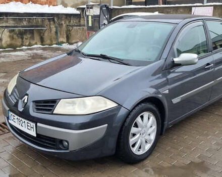 Черный Рено Меган, объемом двигателя 1.6 л и пробегом 285 тыс. км за 3950 $, фото 1 на Automoto.ua