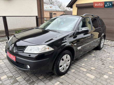 Черный Рено Меган, объемом двигателя 1.6 л и пробегом 229 тыс. км за 5400 $, фото 1 на Automoto.ua